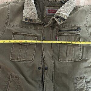 Levis Brown JacketFaux Wool Collar